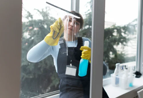Nettoyage de vitres intérieures et extérieures à Cangey